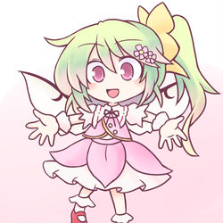 This is a pixiv picture whose title is 大妖精.