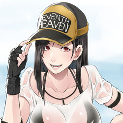 This is a pixiv picture whose title is ライフセーバーなティファ.