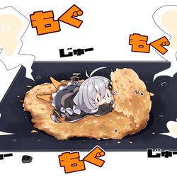 This is a pixiv picture whose title is 月島もんじゃあかり。.