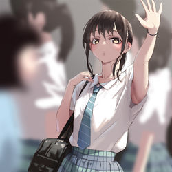 This is a pixiv picture whose title is おーい.