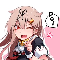 This is a pixiv picture whose title is ぽいん.