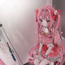This is a pixiv picture whose title is 夢はおしまい.
