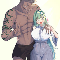 This is a pixiv picture whose title is 東風谷早苗ちゃん.