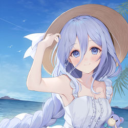 This is a pixiv picture whose title is 澪.