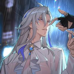 This is a pixiv picture whose title is Neuvillette.