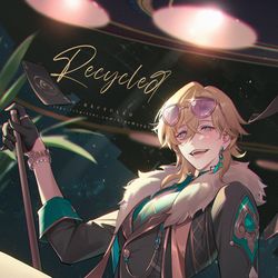 This is a pixiv picture whose title is 砂金.