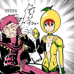 This is a pixiv picture whose title is サントリーコラボきららさんの嫌すぎる攻撃方法.