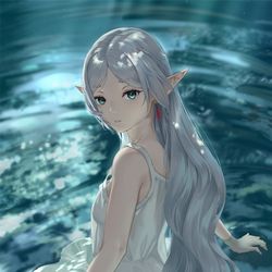 This is a pixiv picture whose title is フリーレン.