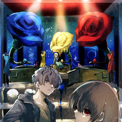 This is a pixiv picture whose title is Ib12周年.