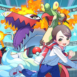 This is a pixiv picture whose title is アオイ（ブルーベリー学園）.