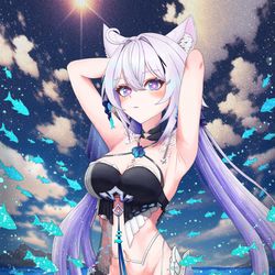 This is a pixiv picture whose title is Kiana.