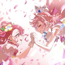 This is a pixiv picture whose title is キュアプリズム　キュアグレース.