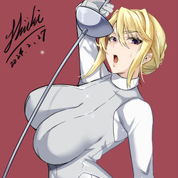 This is a pixiv picture whose title is シルヴィア.
