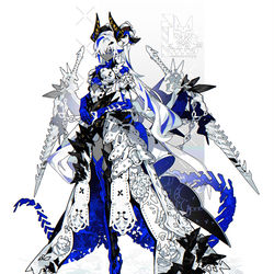 This is a pixiv picture whose title is Dracess.