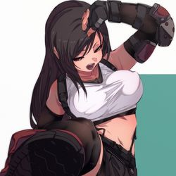 This is a pixiv picture whose title is ティファ.
