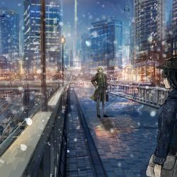This is a pixiv picture whose title is 忠告.