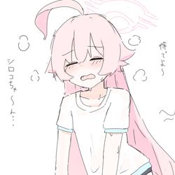 This is a pixiv picture whose title is 運動するホシノ.