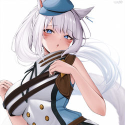 This is a pixiv picture whose title is ミコッテのふともも.