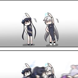 This is a pixiv picture whose title is 에이징 이슈 Aging Issue.