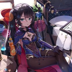This is a pixiv picture whose title is モナちゃん♥ Mona-chan.