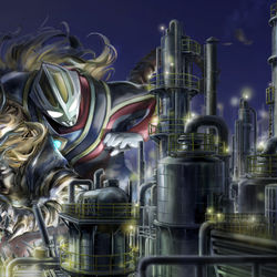 This is a pixiv picture whose title is 銀色の眼の.