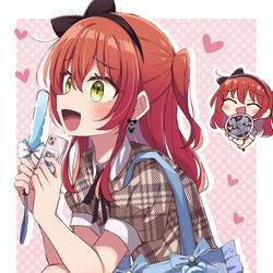 This is a pixiv picture whose title is 「リョウ先輩～♡」.