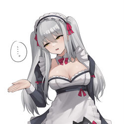 This is a pixiv picture whose title is メイドプリム.