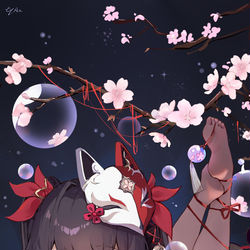 This is a pixiv picture whose title is 花火·欢愉梦境.