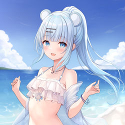 This is a pixiv picture whose title is 【Skeb】碓氷ゆら様.