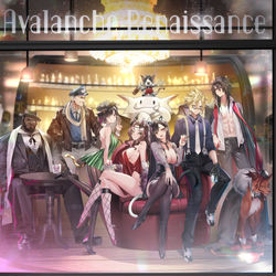This is a pixiv picture whose title is 『Avalanche Renaissance』.