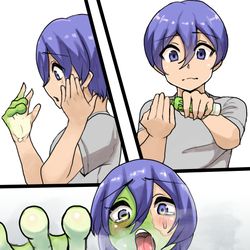 This is a pixiv picture whose title is カエル化 TSTF.