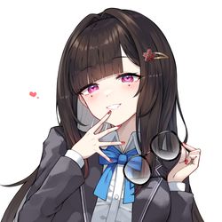 This is a pixiv picture whose title is 制服花火.