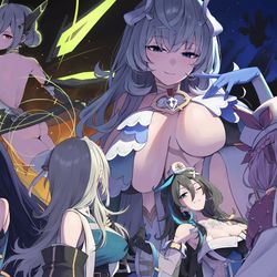This is a pixiv picture whose title is 폴리티아.