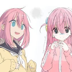 This is a pixiv picture whose title is ピンク髪ズ.