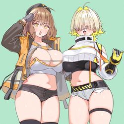 This is a pixiv picture whose title is アニスとエレグ.
