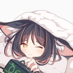 This is a pixiv picture whose title is ねこ.