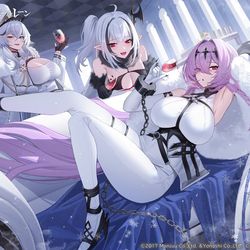 This is a pixiv picture whose title is 仕事絵.