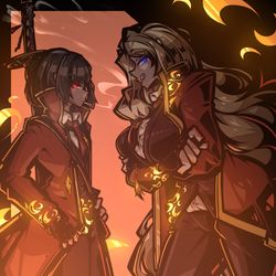 This is a pixiv picture whose title is 六協良羅.