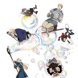 This is a pixiv picture whose title is 迷宫饭.