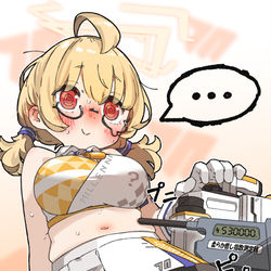 This is a pixiv picture whose title is コトリちゃんのお腹.
