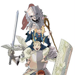 This is a pixiv picture whose title is 迷宫饭.