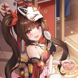 This is a pixiv picture whose title is 花火.
