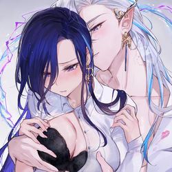 This is a pixiv picture whose title is ドラゴンの贈り物.