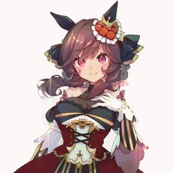 This is a pixiv picture whose title is ジェンティルドンナ.