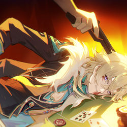 This is a pixiv picture whose title is 🎲.