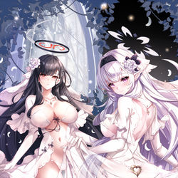 This is a pixiv picture whose title is 婚嫁.
