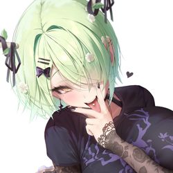 This is a pixiv picture whose title is Fauna's New Piercing.