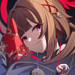This is a pixiv picture whose title is 花火—喜剧的内核.