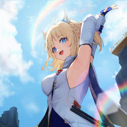 This is a pixiv picture whose title is 来自星尘 薇.