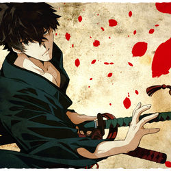 This is a pixiv picture whose title is 宮本伊織.